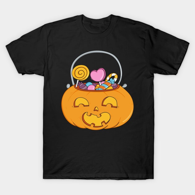 Halloween Candy T-Shirt by M_Mary